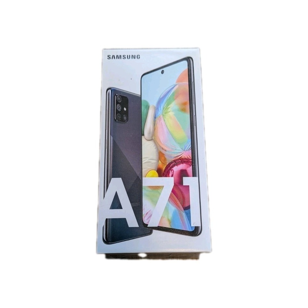 Genuine Samsung Galaxy A21s Empty Retail Box - Black